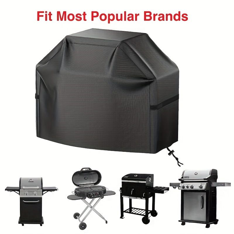 GrillGuard Pro Heavy Duty Waterproof BBQ Cover – Heat & Stain Resistant, All-Season Protection