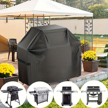 GrillGuard Pro Heavy Duty Waterproof BBQ Cover – Heat & Stain Resistant, All-Season Protection