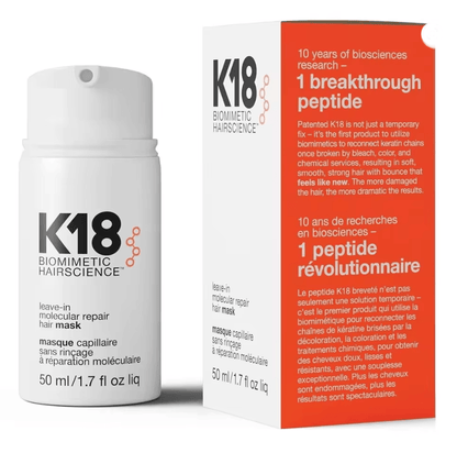 Keratin Repair Hair Mask with Leave In Molecular Treatment for Damaged Hair and Scalp
