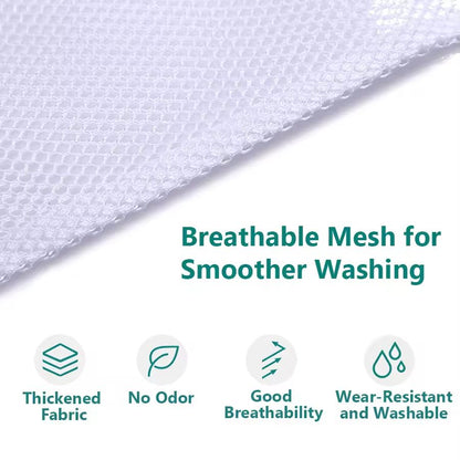 Mesh Laundry Bag Set 3 Piece Zippered Bra and Underwear Wash Baskets for Delicates