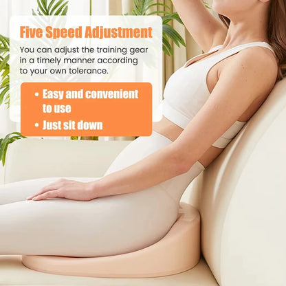 Electric EMS Pelvic Floor Exercise Chair for Women, Muscle Repair & Butt Lifting Machine After Childbirth, Kegel Trainer