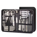 32pcs / black-silver