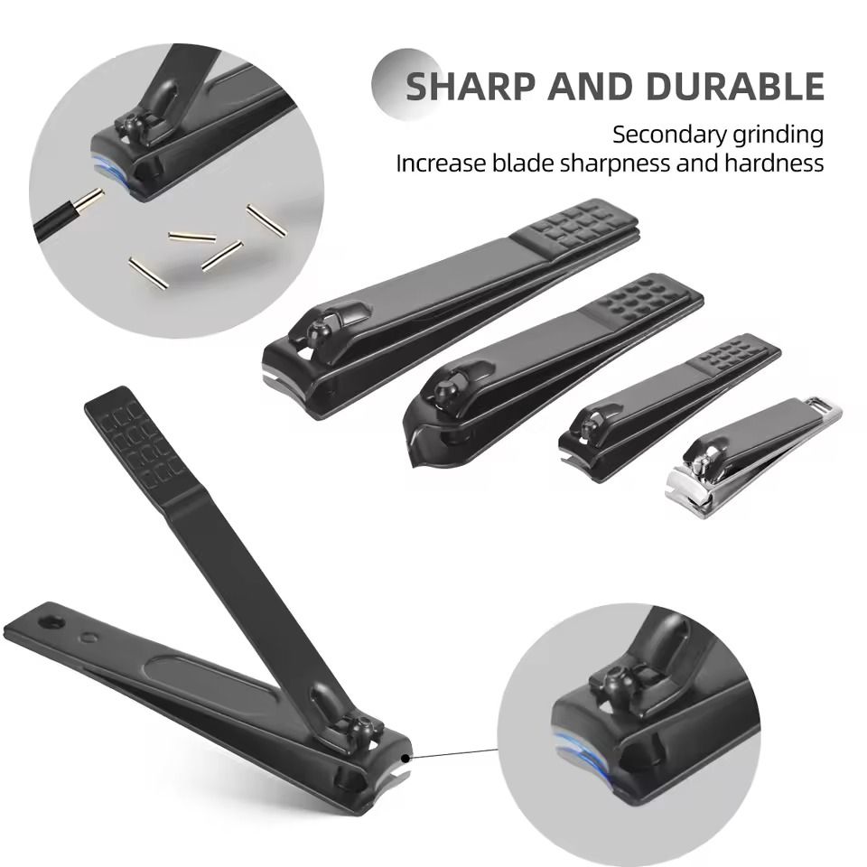Professional Stainless Steel Manicure and Pedicure Set Grooming Kit with Scissors and Nail Tools