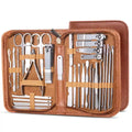 32pcs / brown-silver