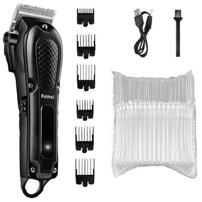Cordless Rechargeable Hair Clipper & Beard Hair Trimmer for Men, Powerful Electric Hair Cutter Machine, Adjustable Hair