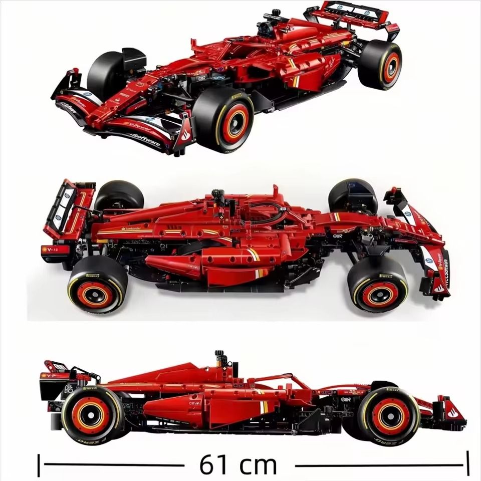 Technical RB20 F1 Racing Car Building Blocks Kit 1639PCS for Adults