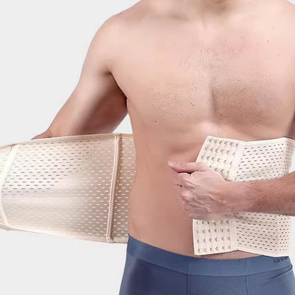 Men Slimming Body Shaper Waist Trainer Compression Belt