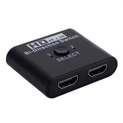 4K HDMI Bi-Directional Switch 2 Port Splitter Adapter