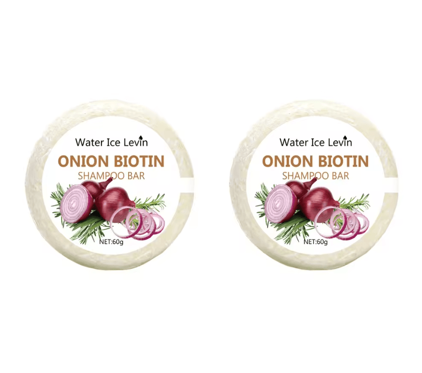 HydraRoots Onion and Biotin Shampoo Bar with Rosemary Extract