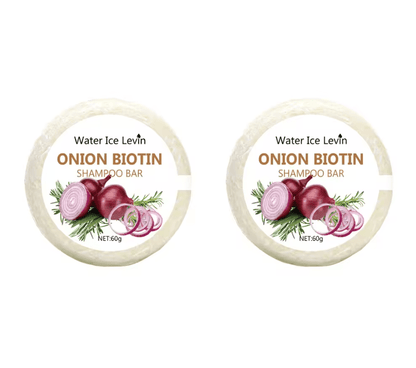 HydraRoots Onion and Biotin Shampoo Bar with Rosemary Extract