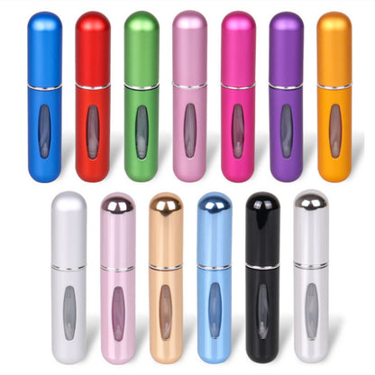 Mini 5ml Refillable Perfume Spray Bottle, Portable Atomizer Scent Pump Cosmetic Container for Travel, Purse, Gift