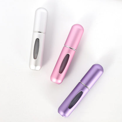 Mini 5ml Refillable Perfume Spray Bottle, Portable Atomizer Scent Pump Cosmetic Container for Travel, Purse, Gift