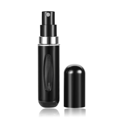 Mini 5ml Refillable Perfume Spray Bottle, Portable Atomizer Scent Pump Cosmetic Container for Travel, Purse, Gift