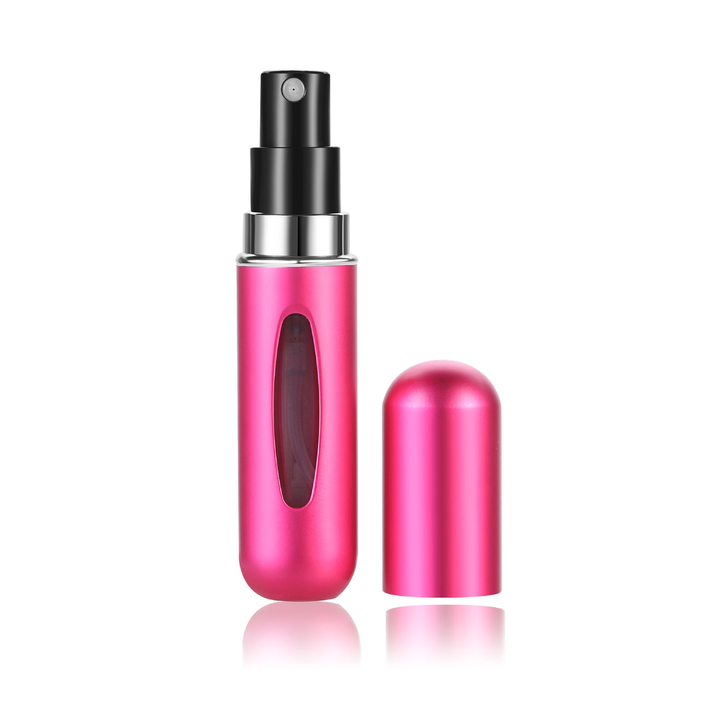 Mini 5ml Refillable Perfume Spray Bottle, Portable Atomizer Scent Pump Cosmetic Container for Travel, Purse, Gift