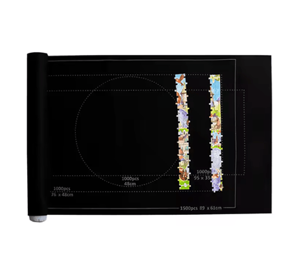 PuzzleSaver Roll Up Felt Mat for 1500 Piece Jigsaws
