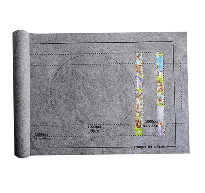 PuzzleSaver Roll Up Felt Mat for 1500 Piece Jigsaws