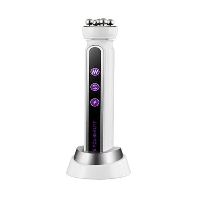 3in1 RF Heating EMS Facial 360° Roller Massager for Fine Lines Lifting Skin Rejuvenation Skin Firm Microcurrent Beauty M