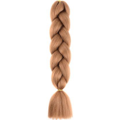 Jumbo Braids Extensions Synthetic Braiding Hair Kanekalon Afro Ombre Color Hair for Kids Children Crochet Twist Braid