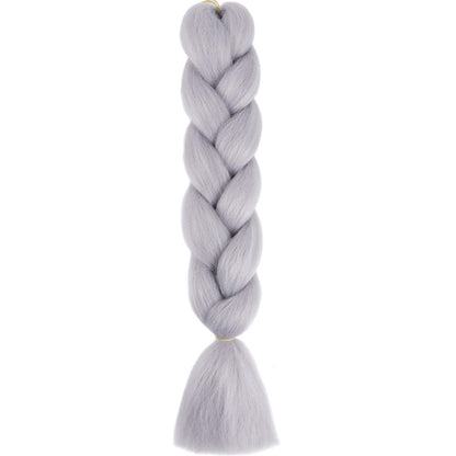 Jumbo Braids Extensions Synthetic Braiding Hair Kanekalon Afro Ombre Color Hair for Kids Children Crochet Twist Braid