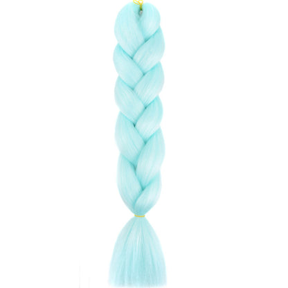 Jumbo Braids Extensions Synthetic Braiding Hair Kanekalon Afro Ombre Color Hair for Kids Children Crochet Twist Braid