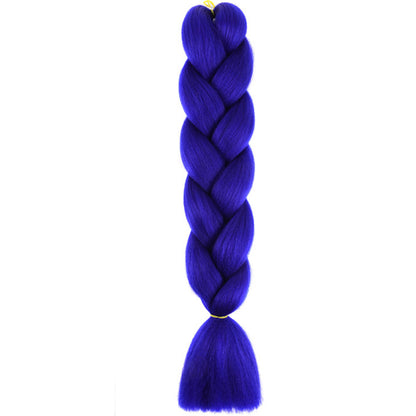 Jumbo Braids Extensions Synthetic Braiding Hair Kanekalon Afro Ombre Color Hair for Kids Children Crochet Twist Braid