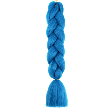 Jumbo Braids Extensions Synthetic Braiding Hair Kanekalon Afro Ombre Color Hair for Kids Children Crochet Twist Braid