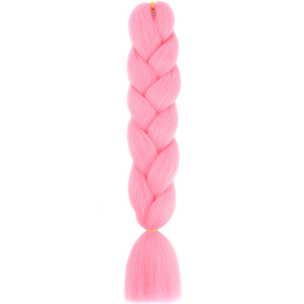 Jumbo Braids Extensions Synthetic Braiding Hair Kanekalon Afro Ombre Color Hair for Kids Children Crochet Twist Braid