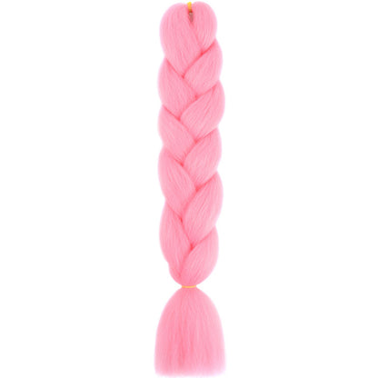 Jumbo Braids Extensions Synthetic Braiding Hair Kanekalon Afro Ombre Color Hair for Kids Children Crochet Twist Braid