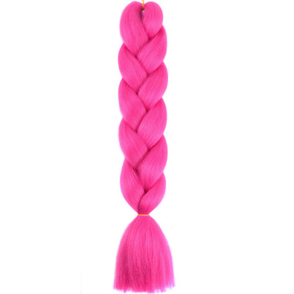 Jumbo Braids Extensions Synthetic Braiding Hair Kanekalon Afro Ombre Color Hair for Kids Children Crochet Twist Braid