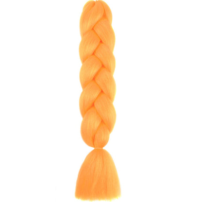 Jumbo Braids Extensions Synthetic Braiding Hair Kanekalon Afro Ombre Color Hair for Kids Children Crochet Twist Braid