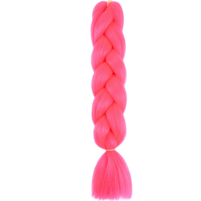 Jumbo Braids Extensions Synthetic Braiding Hair Kanekalon Afro Ombre Color Hair for Kids Children Crochet Twist Braid
