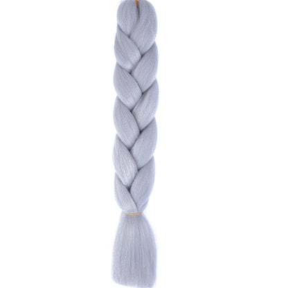 Jumbo Braids Extensions Synthetic Braiding Hair Kanekalon Afro Ombre Color Hair for Kids Children Crochet Twist Braid