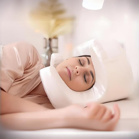 Memory Foam Face Relaxed Wrinkle Prevention Pillow for Beauty Sleep, Anti Aging Anti Wrinkle Beauty Bed Pillow