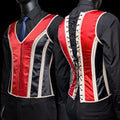 red mixed black