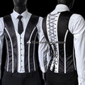 white black