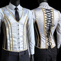 white gold black