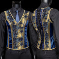 goldfloralblue