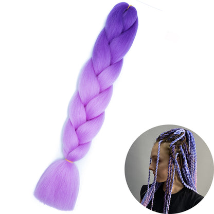 Jumbo Braid Hair Extensions, Ombre Kanekalon Synthetic Yaki Braids for Women, DIY Braiding Hair in Multiple Colors