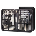 32pcs black-silver