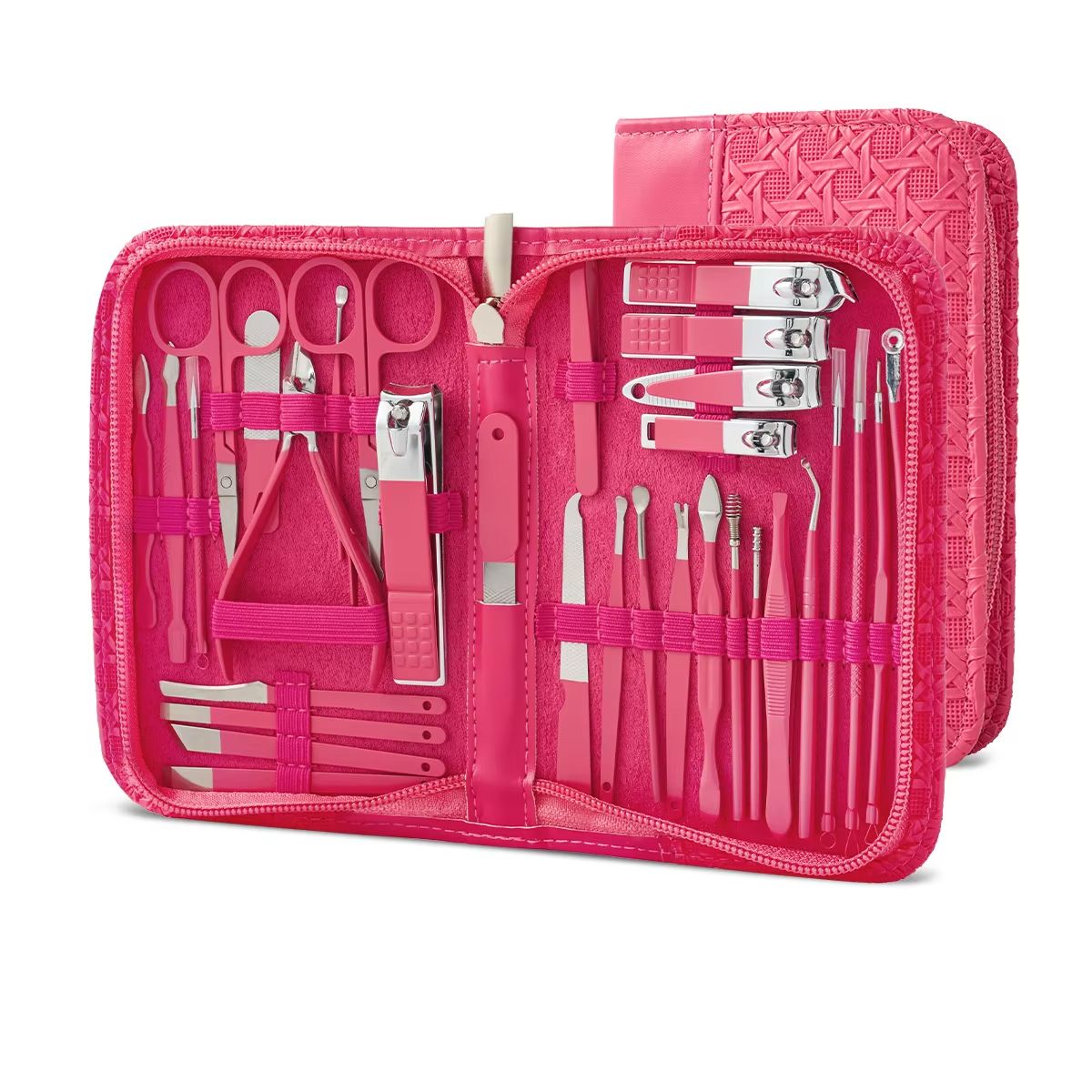8/32pcs Professional Manicure Set Stainless Steel Nail Care Kit with Pedicure Tools
