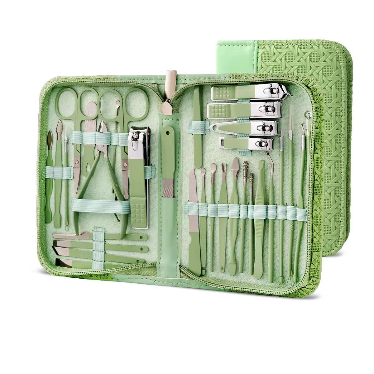 8/32pcs Professional Manicure Set Stainless Steel Nail Care Kit with Pedicure Tools