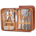 32pcs brown-silver