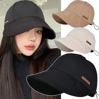 Womens Foldable UV Protection Sun Hat with Wide Brim