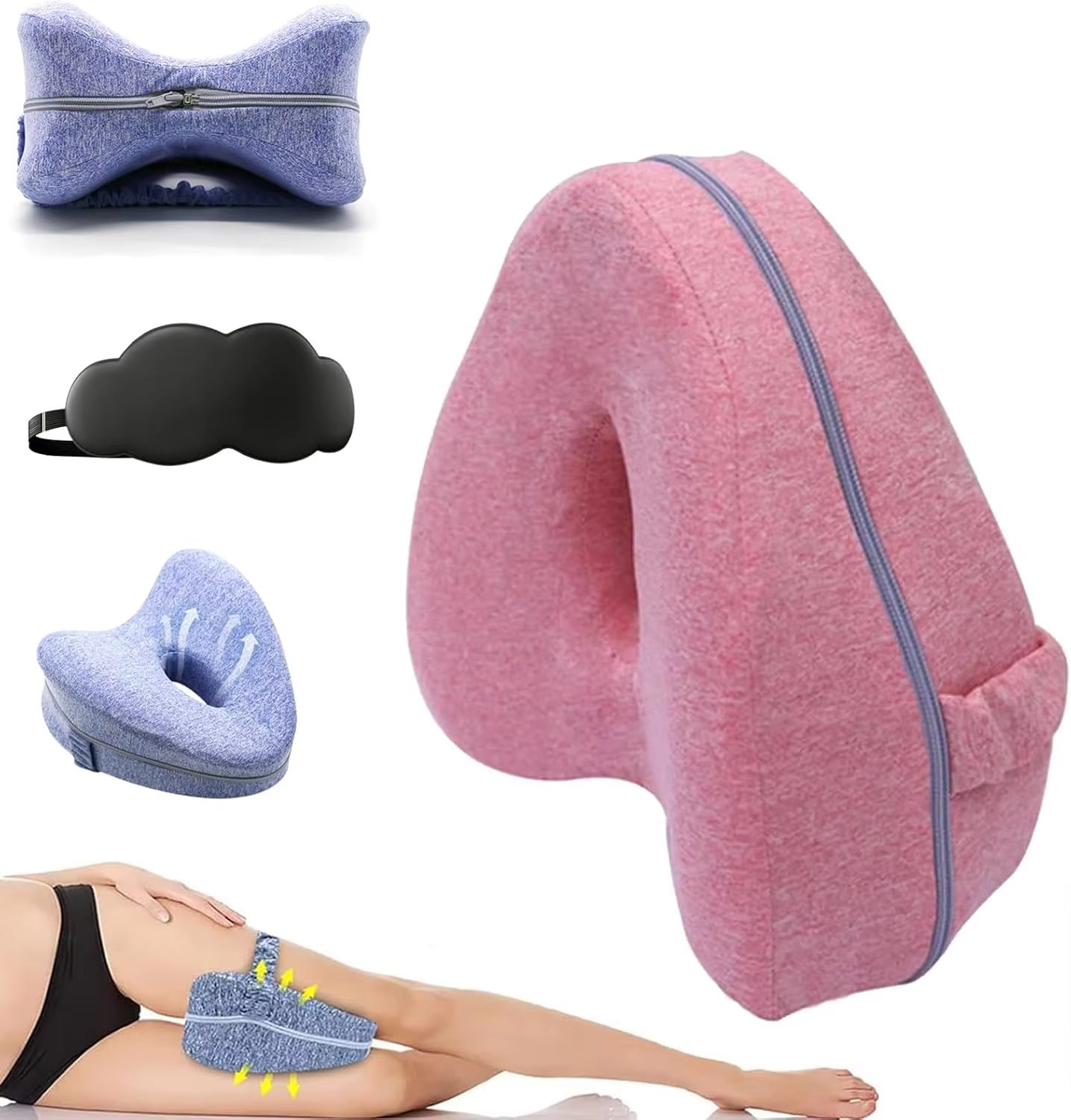 Revoget Hip Alignment Pillow for Sciatica Pain Relief