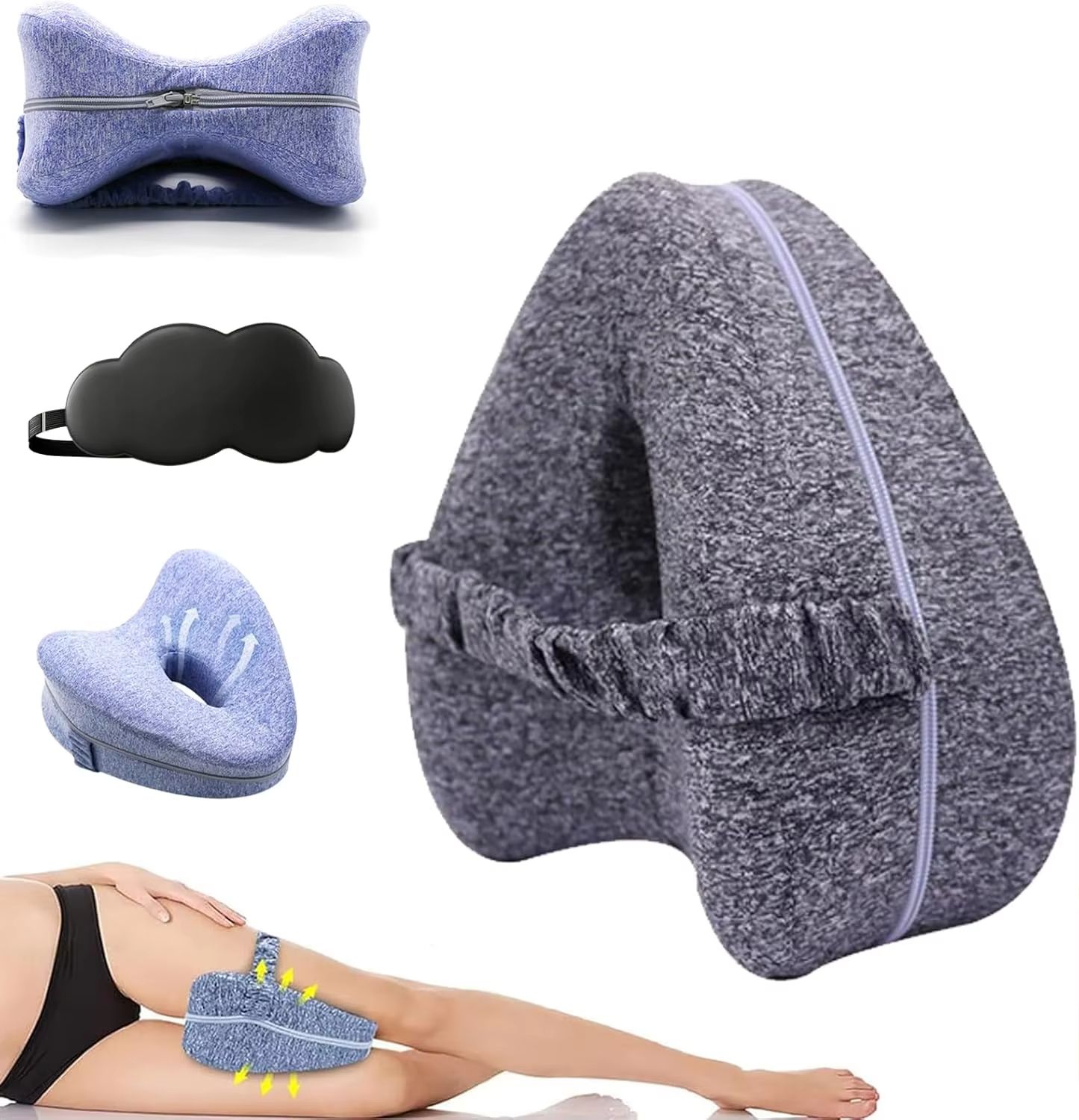 Revoget Hip Alignment Pillow for Sciatica Pain Relief