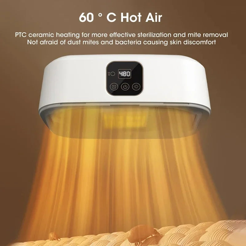 Foldable Mini Portable Dryer, Electric Fast Drying Timer, Intelligent Household Cabinet with Drying Bag, Compact Travel