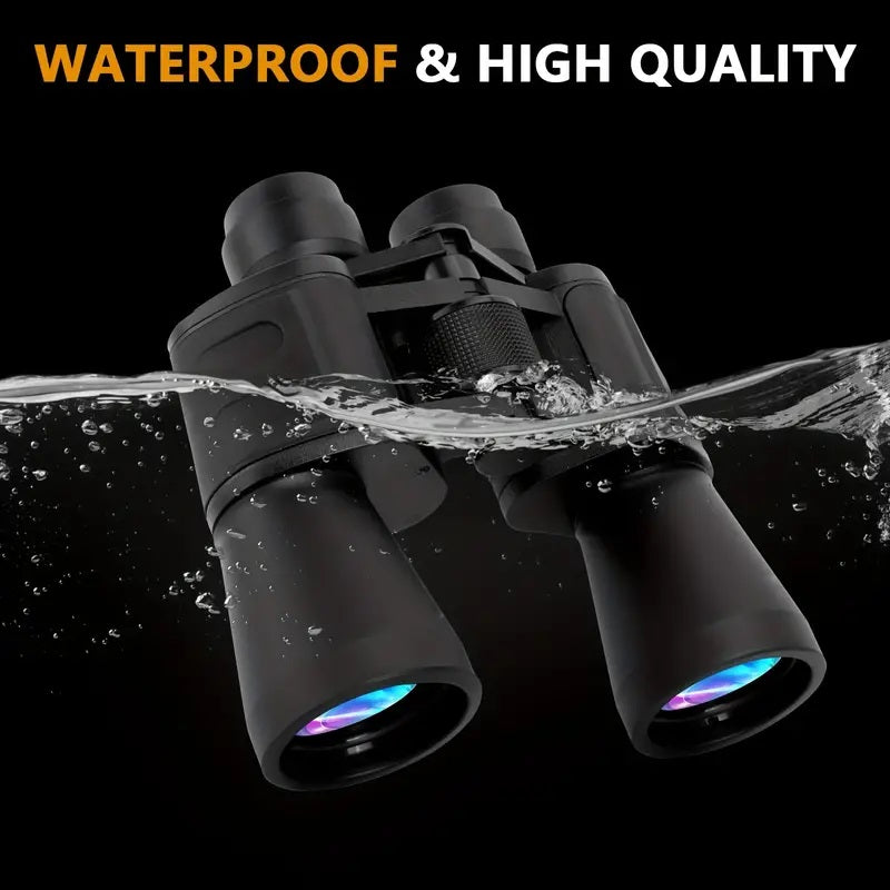 20x50 Military Binoculars for Hunting, High-Magnification BAK4 Prism Long Range Telescope