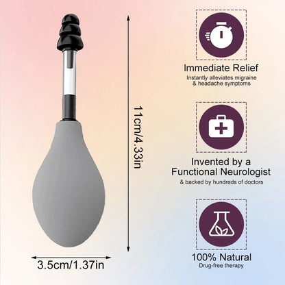 Portable Ear Pressure Relief Tool with Suction Function