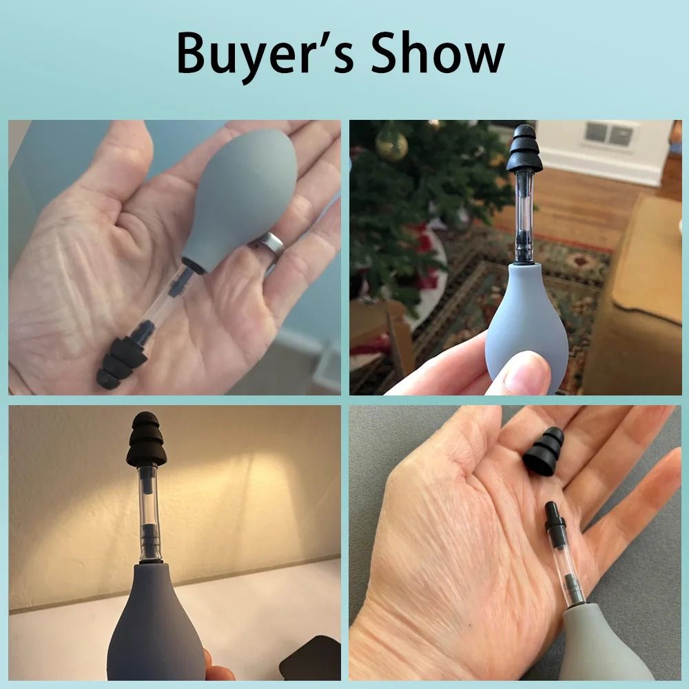 Portable Ear Pressure Relief Tool with Suction Function