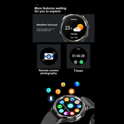 Galaxy Watch 6 Smartwatch for Men with GPS AMOLED Screen and 100 Plus Sport Modes